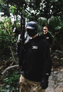 Фото - Чорне оверсайз худі Staff x Kuu.fund d3 oversize - Men box