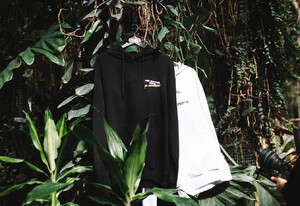 Фото - Чорне оверсайз худі Staff x Kuu.fund d3 oversize - Men box