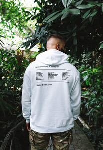 Фото - Худі білого кольору Staff x Kuu.fund d2 oversize - Men box