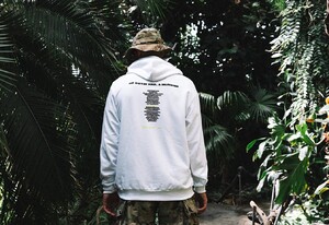Фото - Біле оверсайз худі Staff x Kuu.fund d1 oversize - Men box