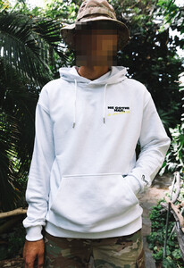 Фото - Біле оверсайз худі Staff x Kuu.fund d1 oversize - Men box