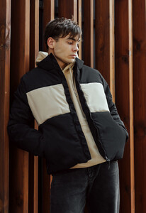 Фото - Демисезонная куртка для мужчин Staff le back & beige - Men box