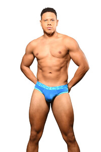 Фото - Бріфи чоловічі Andrew Christian CoolFlex блакитного кольору - Men box