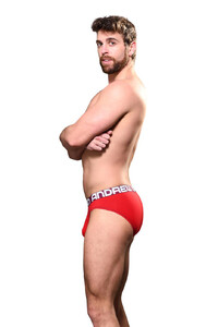 Фото - Чоловічі бріфи від Andrew Christian Hang-Free червоні - Men box