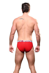 Фото - Чоловічі бріфи від Andrew Christian Hang-Free червоні - Men box