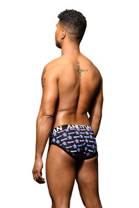Фото - Брифы от Andrew Christian черные со звездами Superstar - Men box