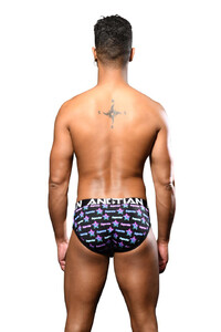 Фото - Брифы от Andrew Christian черные со звездами Superstar - Men box