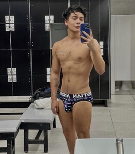 Фото - Брифы от Andrew Christian черные со звездами Superstar - Men box