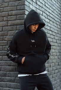 Фото - Утеплене оверсайз худі Staff розвеселимо oversize fleece - Men box