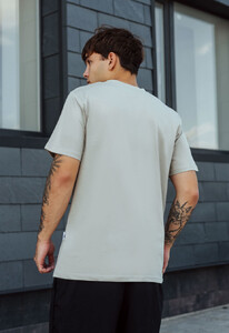 Фото - Светло-серая футболка Staff light gray basic - Men box