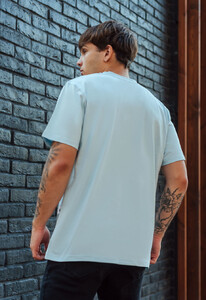 Фото - Базовая мужская футболка Staff light blue basic - Men box