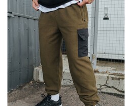 Фото - Спортивные штаны цвета хаки Staff lo microfleece khaki - Men box