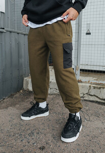 Фото - Спортивные штаны цвета хаки Staff lo microfleece khaki - Men box