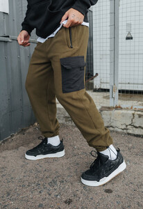 Фото - Спортивные штаны цвета хаки Staff lo microfleece khaki - Men box