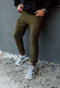 Фото - Спортивные штаны цвета хаки Staff sem microfleece khaki - Men box