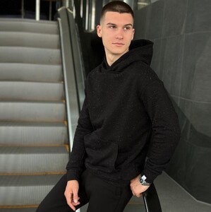 Фото - Чоловіче худі Pobedov (тринитка) з космічним принтом - Men box