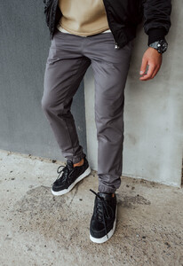 Фото - Повседневные штаны джоггеры Staff gray - Men box