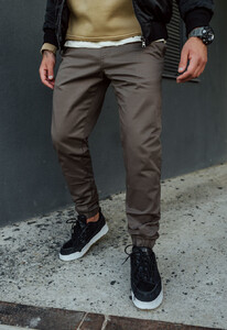 Фото - Мужские штаны джоггеры Staff dark gray - Men box