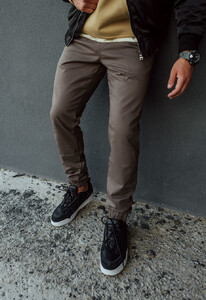 Фото - Мужские штаны джоггеры Staff dark gray - Men box