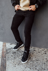 Фото - Черные штаны карго Staff cargo black TS - Men box