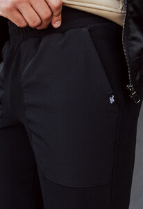 Фото - Утеплені спортивні штани Staff bo microfleece black - Men box