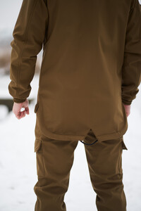 Фото - Зимова куртка Softshell від Intruder у кольорі койот - Men box