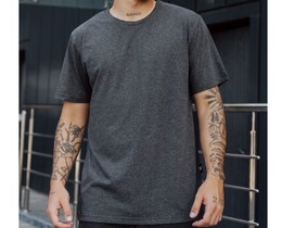 Фото - Серая мужская футболка Staff graphite basic - Men box