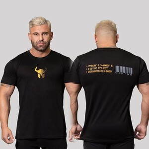 Фото - Футболка для занять спортом Alpha у чорному кольорі - Men box