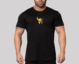 Фото - Футболка для занятий спортом Alpha в черном цвете - Men box