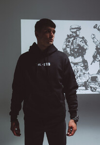 Фото - Утеплене худі Staff x DeepState d1 oversize fleece - Men box