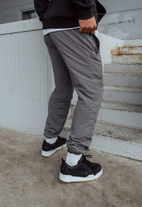 Фото - Сірі утеплені джогери Staff ba gray fleece - Men box