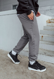 Фото - Сірі утеплені джогери Staff ba gray fleece - Men box