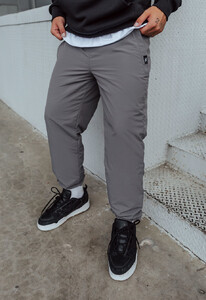 Фото - Сірі утеплені джогери Staff ba gray fleece - Men box