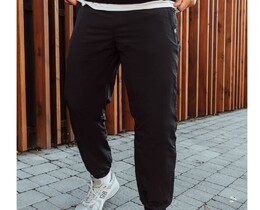 Фото - Утепленные джоггеры черного цвета Staff ba black fleece - Men box