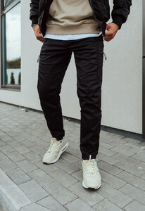 Фото - Мужские утепленные штаны Staff do cargo black fleece - Men box