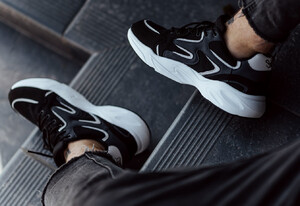 Фото - Демисезонные кроссовки Staff gray & black - Men box