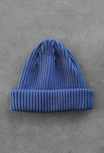 Фото - Синьо-сіра унісекс шапка біні Staff blue gray - Men box