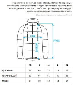 Фото - Зимняя куртка серого цвета Staff sin gray oversize - Men box