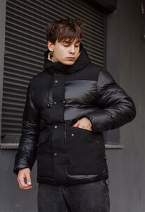 Фото - Зимова куртка пуховик Staff mp black - Men box