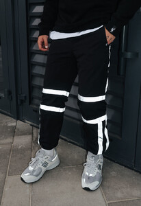 Фото - Утепленные джоггеры светоотражающие Staff reflective fleece - Men box