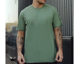 Фото - Повседневная мужская футболка Staff green basic - Men box