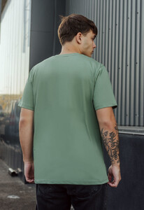 Фото - Повсякденна чоловіча футболка Staff green basic - Men box
