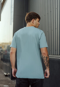 Фото - Футболка блакитного кольору Staff light blue basic - Men box