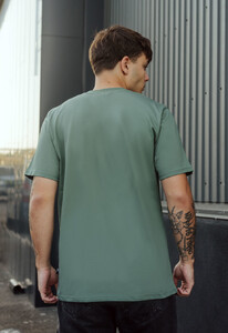 Фото - Однотонная футболка цвета хаки Staff khaki basic - Men box
