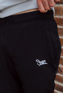 Фото - Черные утепленные джоггеры Staff ba logo black fleece - Men box