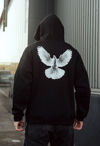 Фото - Худі з білим птахом Staff flight oversize fleece - Men box