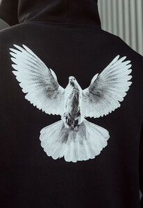 Фото - Худі з білим птахом Staff flight oversize fleece - Men box