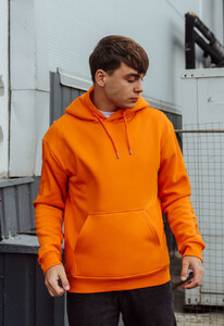 Фото - Яскраво-помаранчеве тепле худі Staff factory fleece - Men box