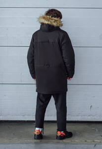 Фото - Мужская зимняя парка Staff artika black2 - Men box