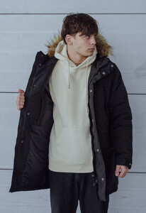 Фото - Мужская зимняя парка Staff artika black2 - Men box